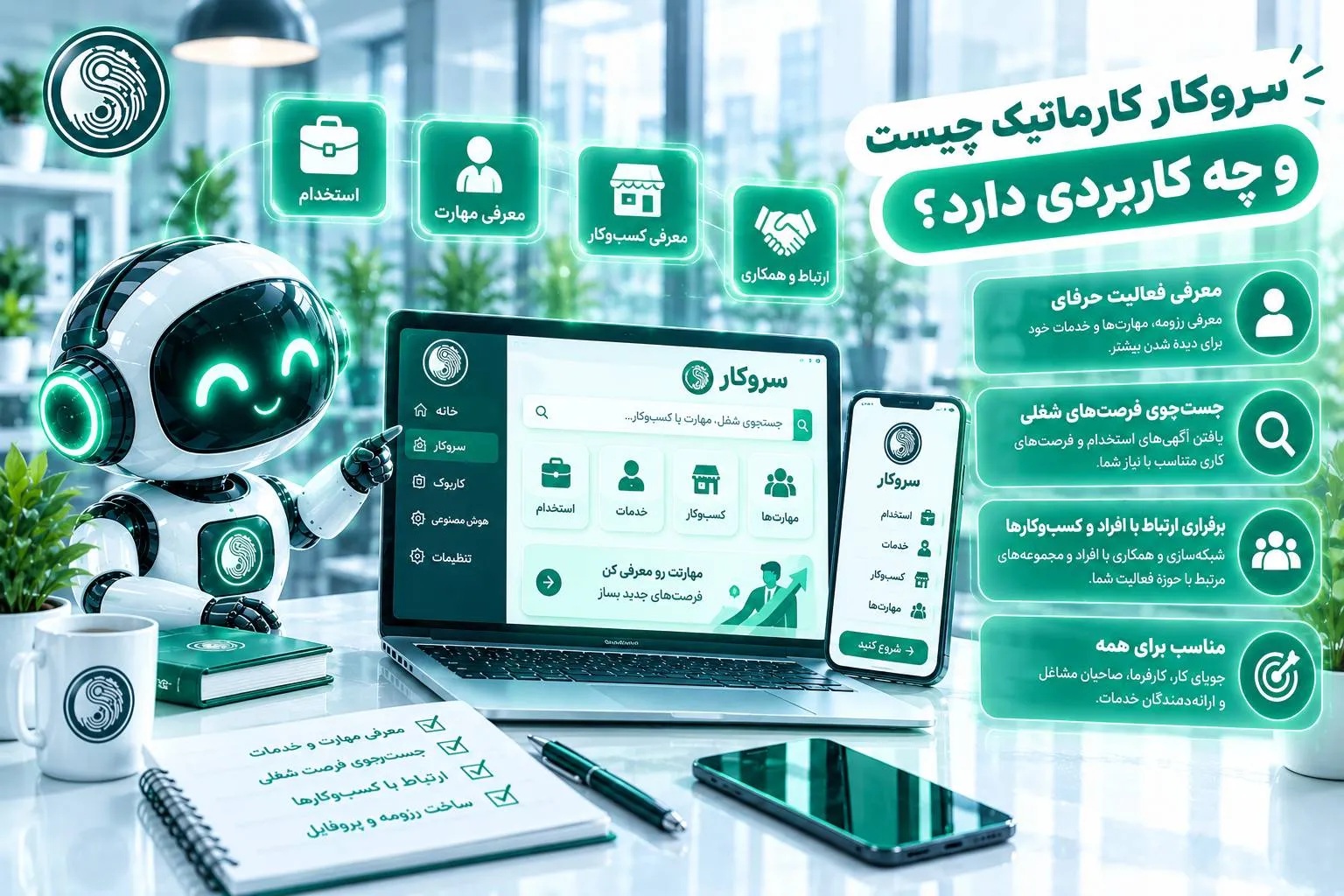 معرفی سروکار کارماتیک و کاربردهای آن در کاریابی، استخدام و معرفی کسب‌وکار