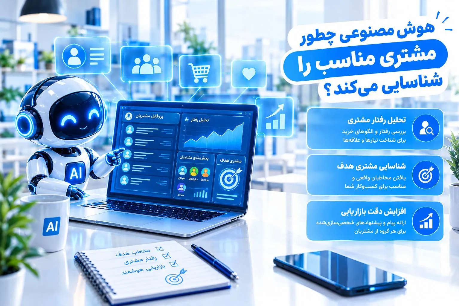 هوش مصنوعی چطور مشتری مناسب را شناسایی می‌کند؟